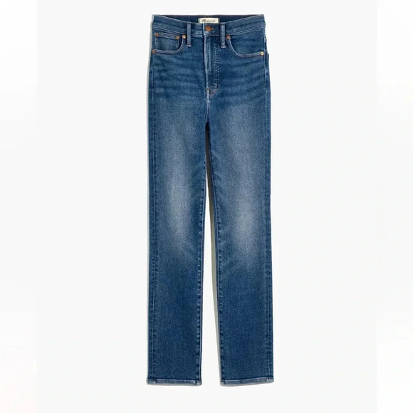 Women’s Madewell The Perfect Vintage Jean in Maplewood Wash High waist Mom Jeans - Picture 1 of 16